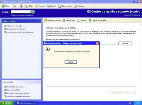 Cómo Reinstalar La Asistencia Remota Para Windows Xp