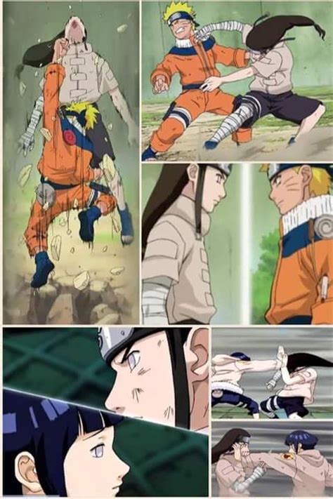 Naruto Vs Neji Anime