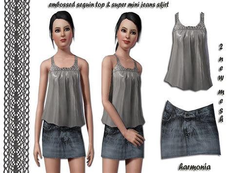 The Sims Resource Harmonia Set 004 ~ Teen