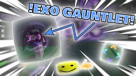 Crafting The Exo Gauntlet And Rolling Rare Auras Sols Rng Youtube