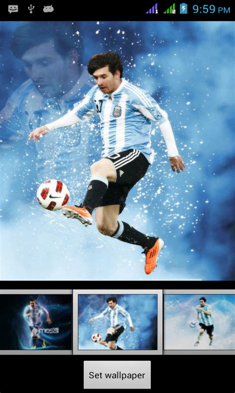 Lionel Messi Live Wallpaperjpappstore For Android