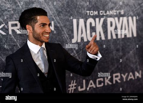 Mena Massoud A Cast Member In Tom Clancys Jack Ryan Poses At The