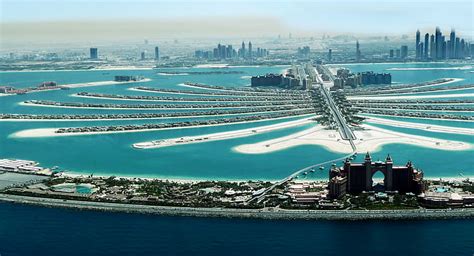 Hd Wallpaper Dubai Hotel Atlantis Palm Jumeirah Island Overlooking The
