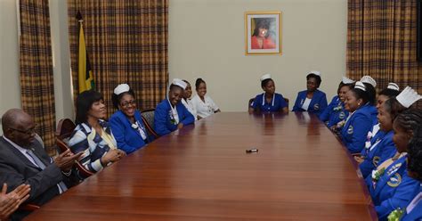 pm meets nurses association of jamaica jamaica information service