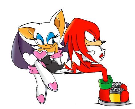 Pin De Sandy En Knuckles X Rouge Sonic