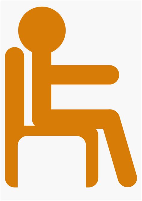 Stickman Sitting In Chair Hd Png Download Transparent Png Image