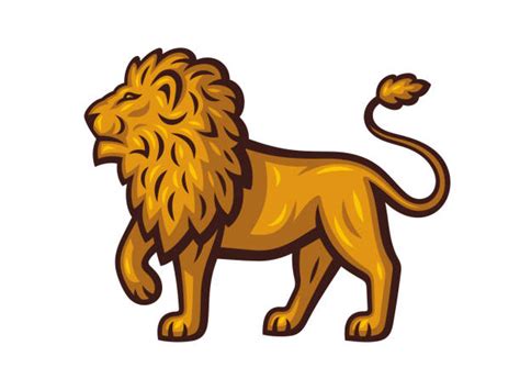 Golden Lion Illustrations Royalty Free Vector Graphics And Clip Art Istock