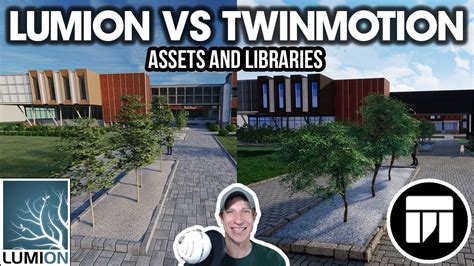 Lumion Vs Twinmotion Asset And Library Comparison The Rendering