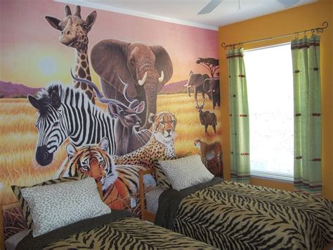Kid Safari Bedroom Bedroom Decor Ideas Bedroom Themes Safari