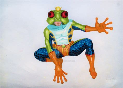 Frog Man By Yukoflourite On Deviantart