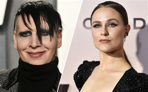 Evan Rachel Wood And Marilyn Manson Relationship Timeline Explored As Former Accuses Singer Of