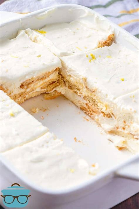 Lemon Icebox Cake Video The Country Cook