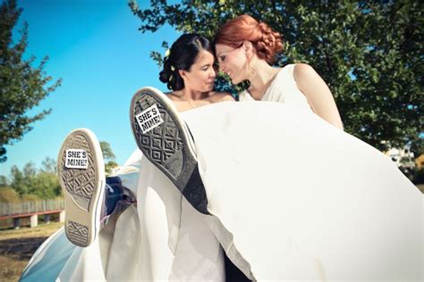 Wenn Zwei Frauen Heiraten Gleichgeschlechtliche Hochzeit Am Boot