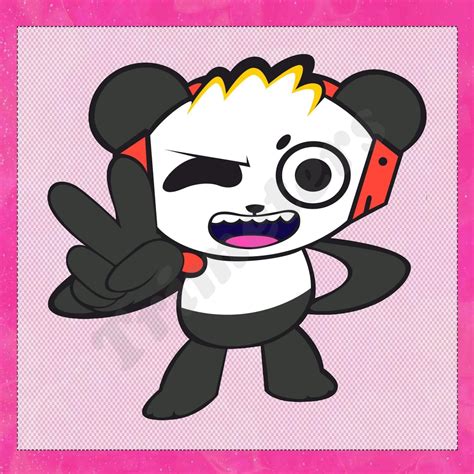 Combo Panda Ryans World Svg 02 Svg Dxf Cricut Silhouette Etsy