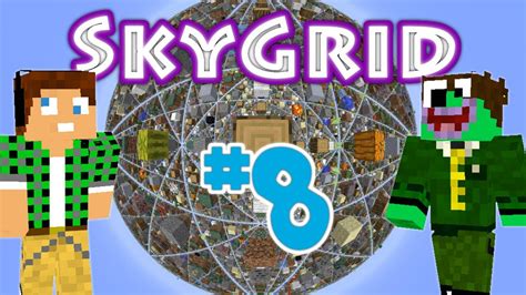 Minecraft Skygrid Survival Map 8 Z Kmialosem Youtube