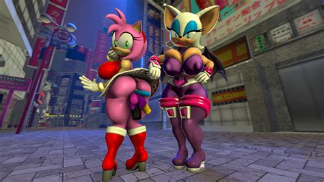 Rule 34 2girls 3d Amy Rose Anthro Anthro Only Dildo Dildo In Ass