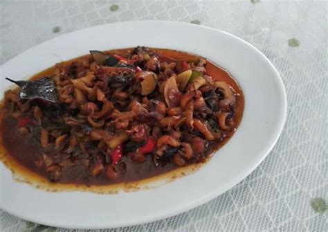 Terutama mie yang masih segar. Resep Seafood (Gonggong) pedas manis oleh Pratiwi Nawly ...