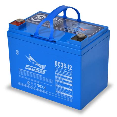 Fullriver Dc35 12 Deep Cycle Agm Battery Free Shipping Battery Guys