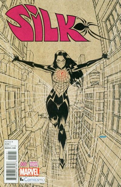 Silk 1 Variant Edition Comicspro Exclusive Dave Johnson Cover