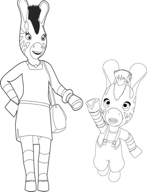 Dessin Zou #24579 (Dessins Animés) à colorier – Coloriages à imprimer