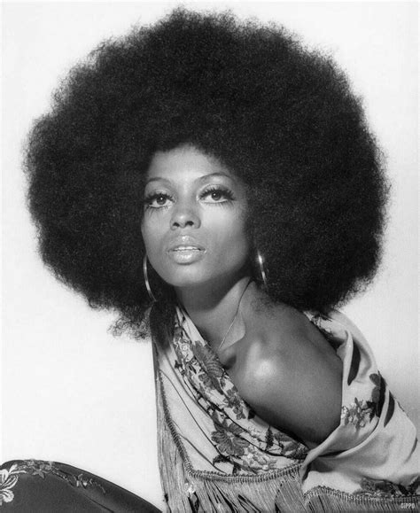 1970 Diana Ross • Years 70s Vintage Afro Fashion Music Show