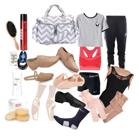 Whats In My Dance Bag By Raheaston Liked On Polyvore Featuring