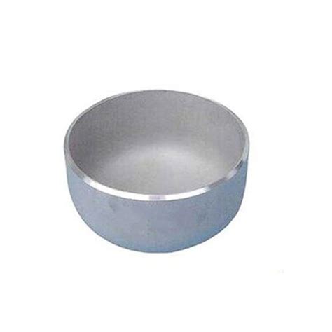 12 Inch Ss Aluminium End Caps For Chemical Handling Pipe Head Type