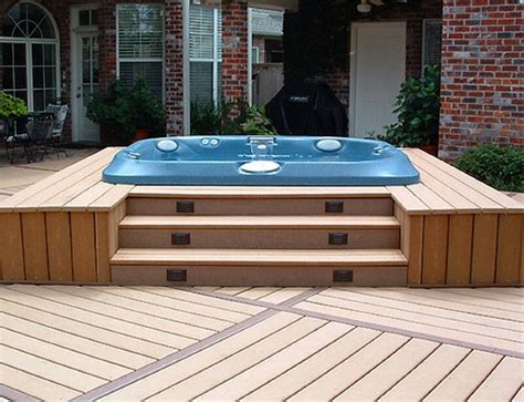 Pallet Hot Tub And Pool Deck Ideas Pallet Ideas Recycled Upcycled My