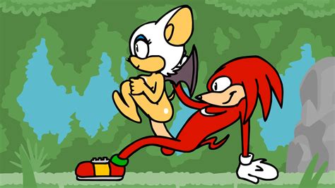 rule 34 animated anthro awkward pose bat color echidna female furry keith2002 knuckles the