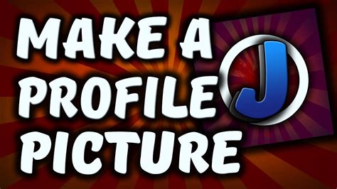 How To Make A Youtube Profile Picturelogo With Photoshop Tutorial In