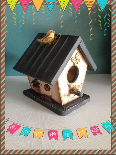 Mini Casinha De Passarinho Birdhouses Mini Outdoor Decor Home