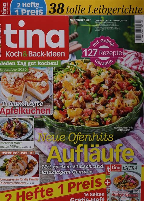 TINA KOCH&BACK-IDEEN 9/2020 - Zeitungen und Zeitschriften online