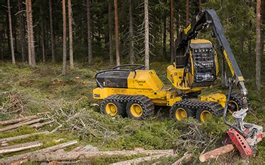 Wheel Harvester Tree Processor Tigercat Forestry Equipment