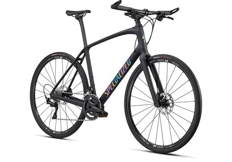 Specialized Sirrus Hybrid Bike Satin Carbon Black Rainbow