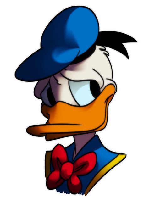 Frowning Donald Duck By Hennei On Deviantart