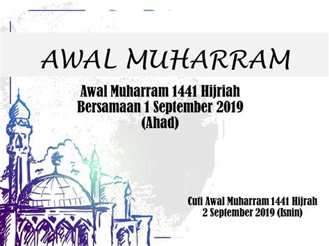Dates muharram and ashura for the gregorian calender for the year 2020. BLOG RASMI SEKOLAH MENENGAH KEBANGSAAN VALDOR: 08/01/2019 ...