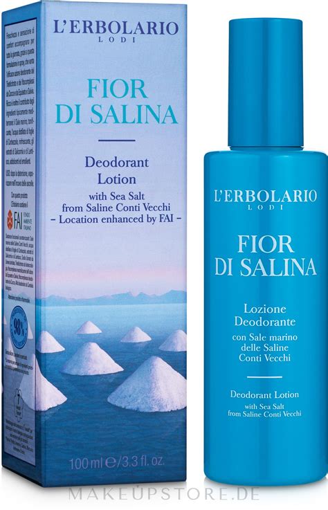 L Erbolario Fior Di Salina Deodorant Lotion Lotion Deodorant Makeupstore De