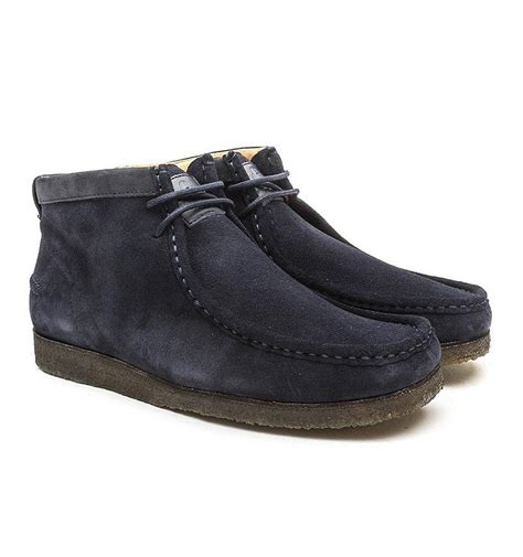 Enter your email below to receive special offers, exclusive discounts and many more! Lyst - Hush Puppies Davenport High Navy Suede Chukka Boots in Blue for Men