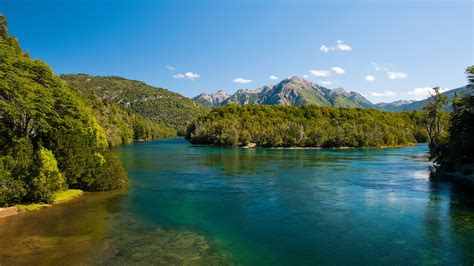 Crystal Clear Water In The Los Alerces National Park Chubut Argentina