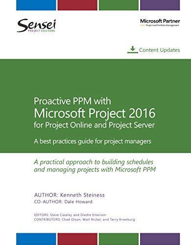 Proactive Ppm With Microsoft Project 2016 For Project Online And
