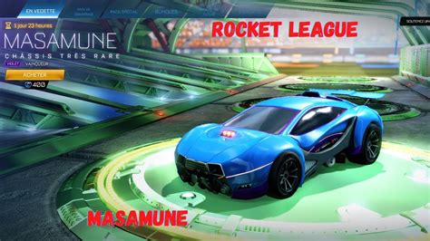 New Masamune Auto Boutique 19 Juillet 2021 Rocket League Item Shop