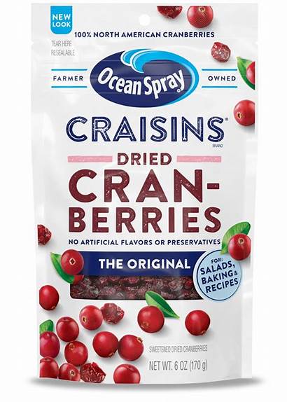 Craisins Cranberries Dried Juice Infused Spray Ocean
