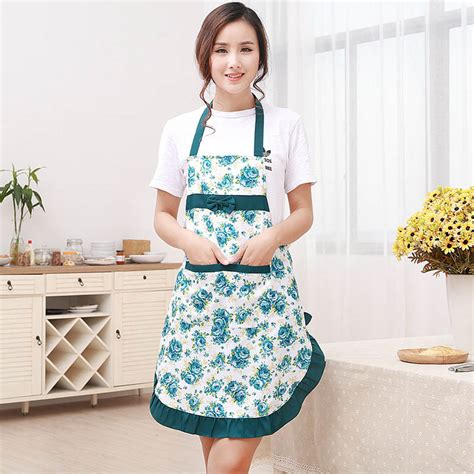 Woman Kitchen Apron Cooking Aprons Avental Dining Room Barbecue
