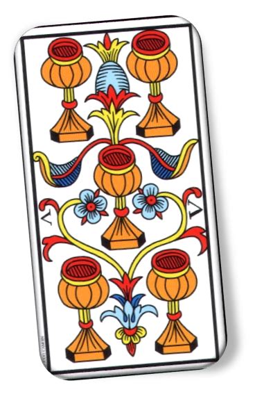 The other cards around it also heavily influence the five of pentacles. Five of Cups 5 de Coupe Tarot Card Meanings - Tarot de ...