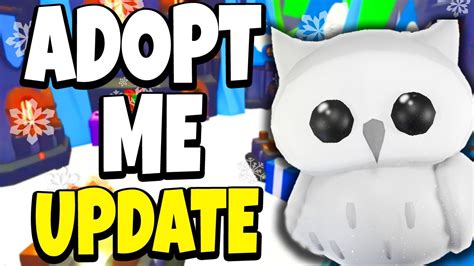 🔴 Adopt Me Winter Update Is Out Snow Owl And Cat Trades Giveaways