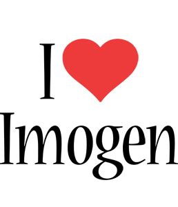 Imogen Logo Name Logo Generator I Love Love Heart Boots Friday