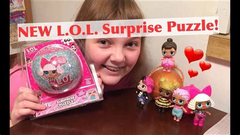 Unboxing Our Second Lol Surprise 60 Piece Doll Puzzle With Stickers