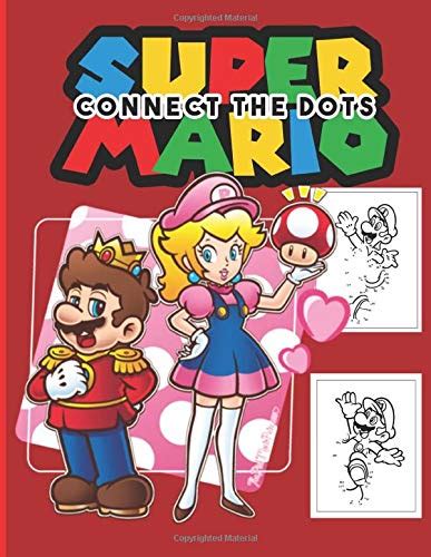 Buy Super Mario Connect The Dots Color Wonder An Adult Dot To Dot