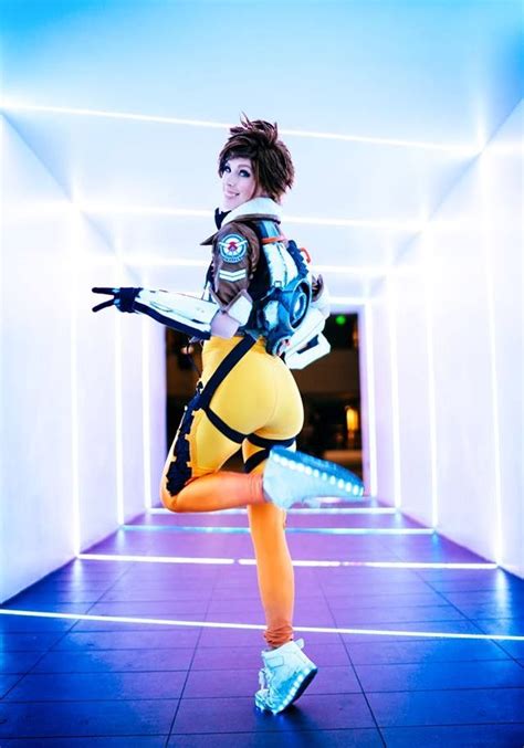 Tali Xoxo Tracer Cosplay Overwatch Tracer Cosplay Tracer Overwatch Cosplay Cosplay