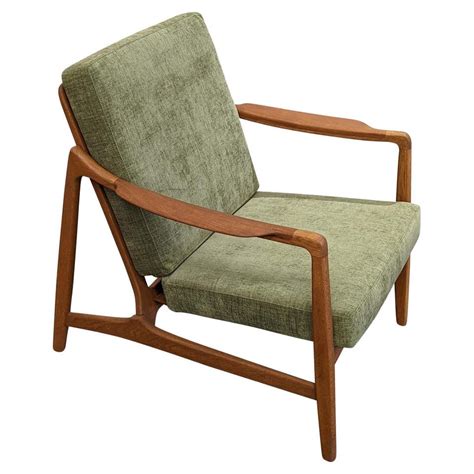 Vintage Tove And Edvard Kindt Larsen Teak Lounge Chair Danish Mid